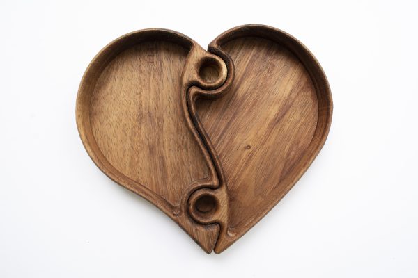 BOTANERA CORAZÓN 2 PARTES